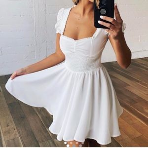 White Tiger Mist Dress